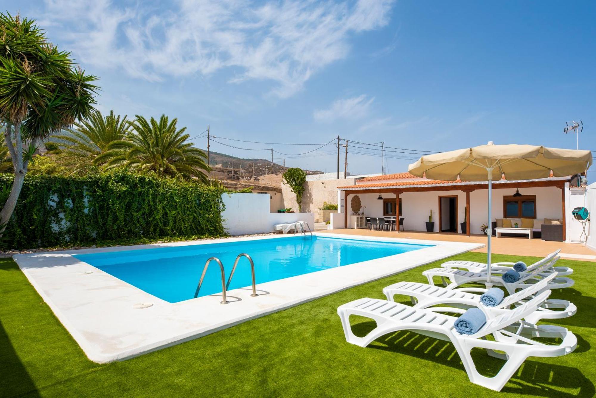 Vila Private House With Pool & Garden Güimar Exteriér fotografie