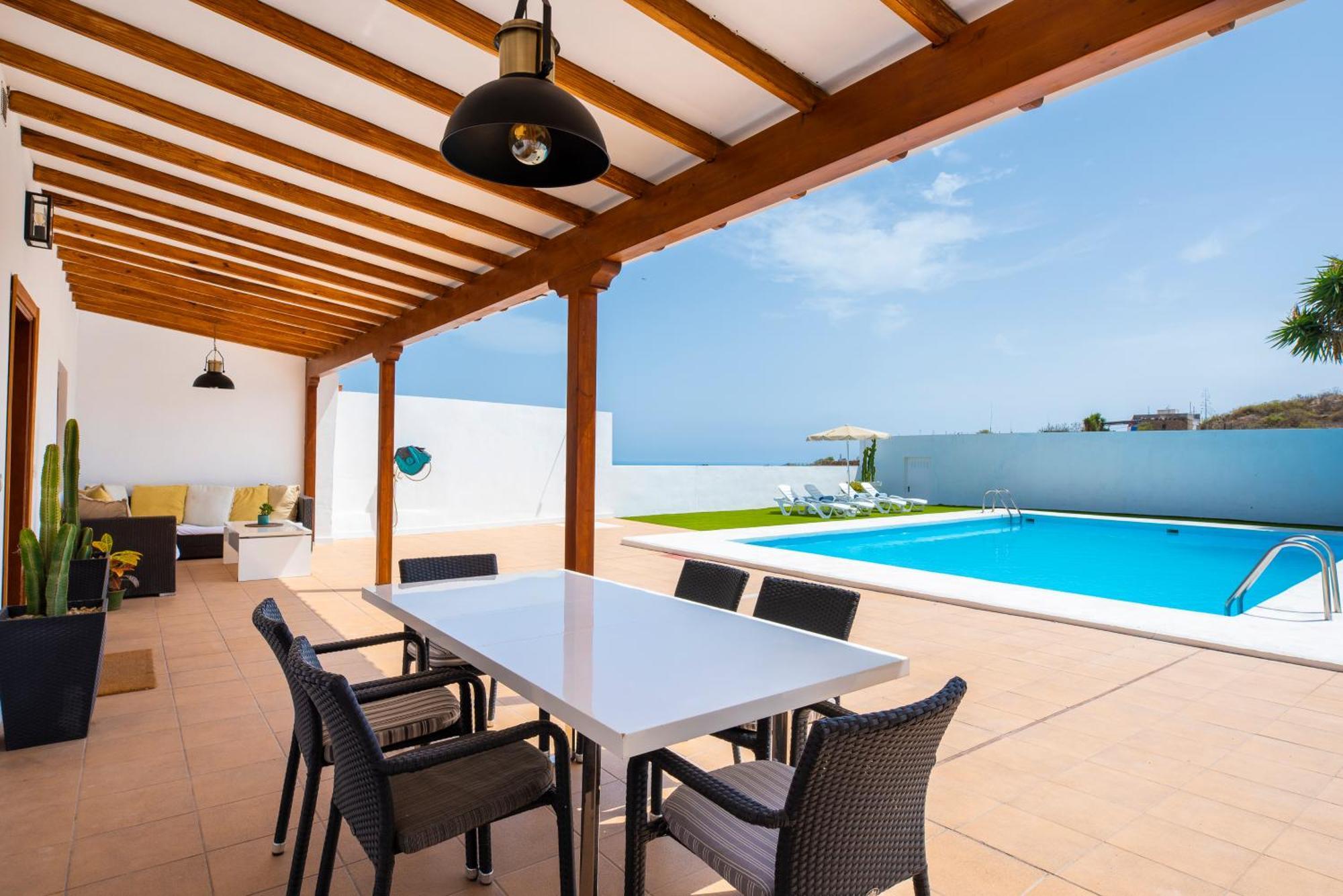 Vila Private House With Pool & Garden Güimar Exteriér fotografie