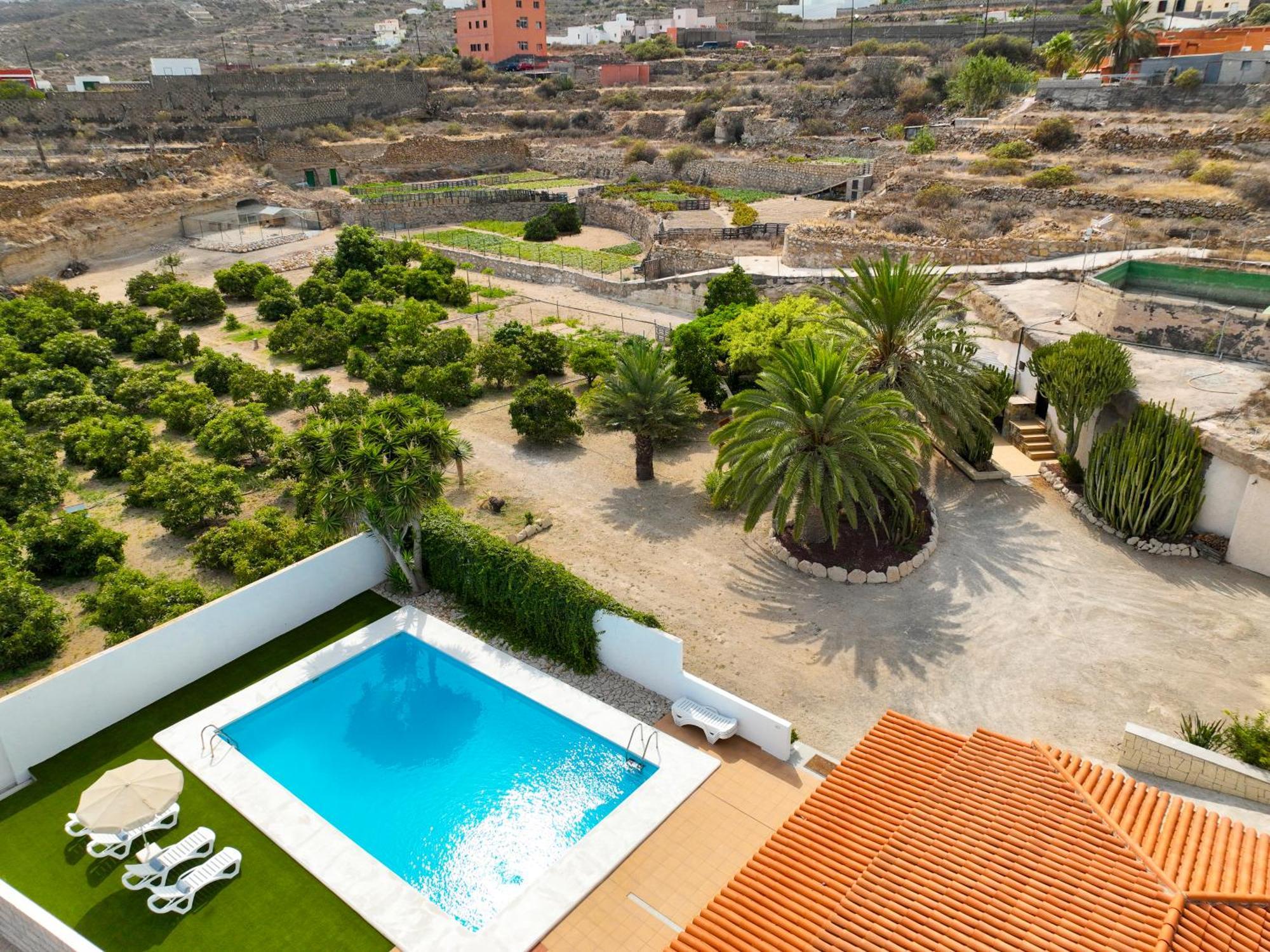 Vila Private House With Pool & Garden Güimar Exteriér fotografie